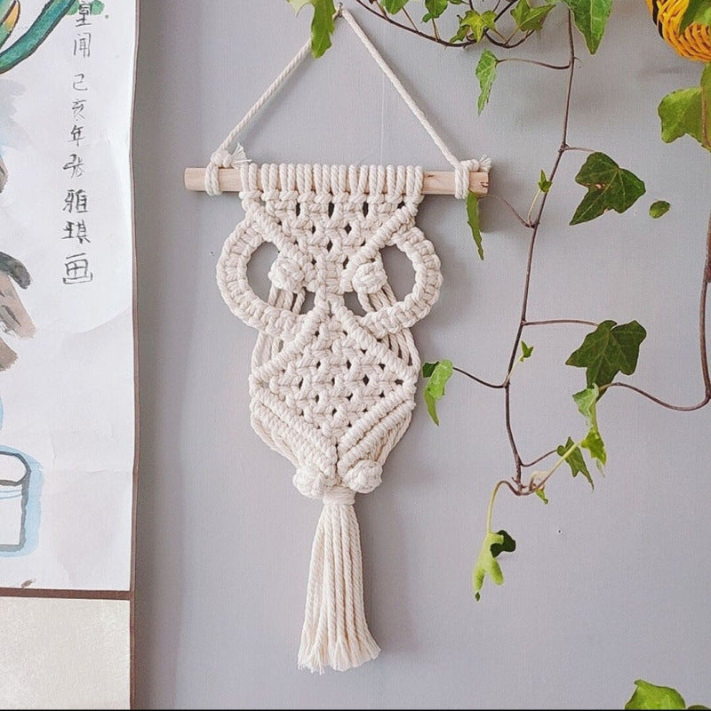 Ins Nordic Style Woven Wall Hanging Handmade Wall Decoration