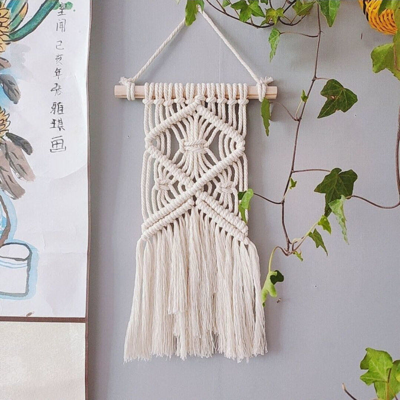 Ins Nordic Style Woven Wall Hanging Handmade Wall Decoration