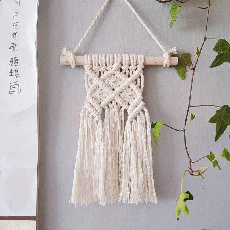 Ins Nordic Style Woven Wall Hanging Handmade Wall Decoration