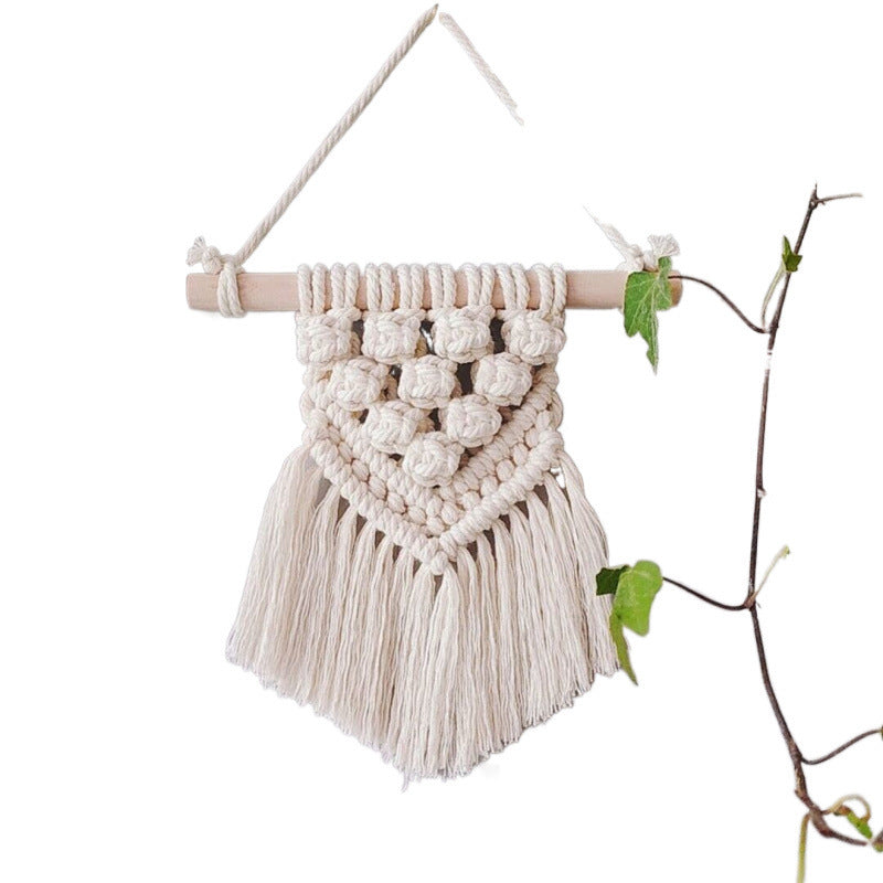 Ins Nordic Style Woven Wall Hanging Handmade Wall Decoration