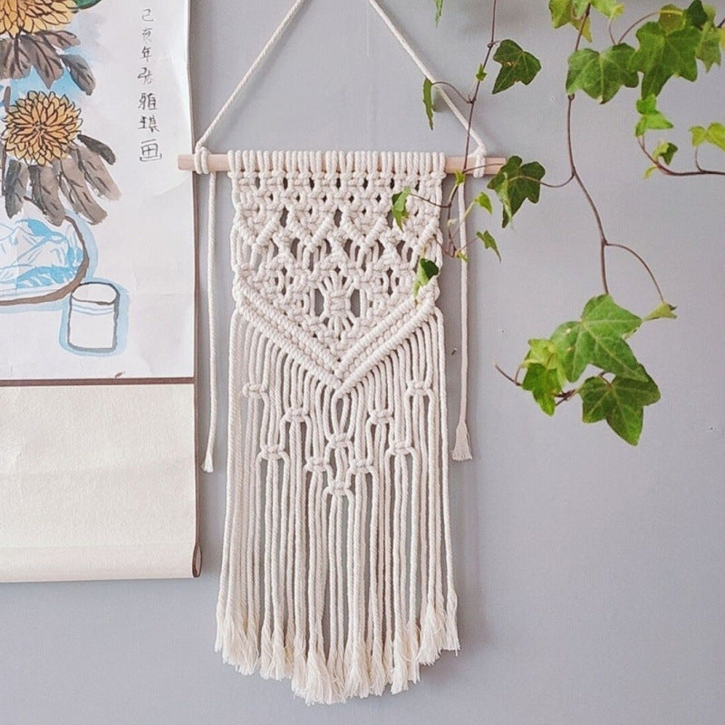 Ins Nordic Style Woven Wall Hanging Handmade Wall Decoration