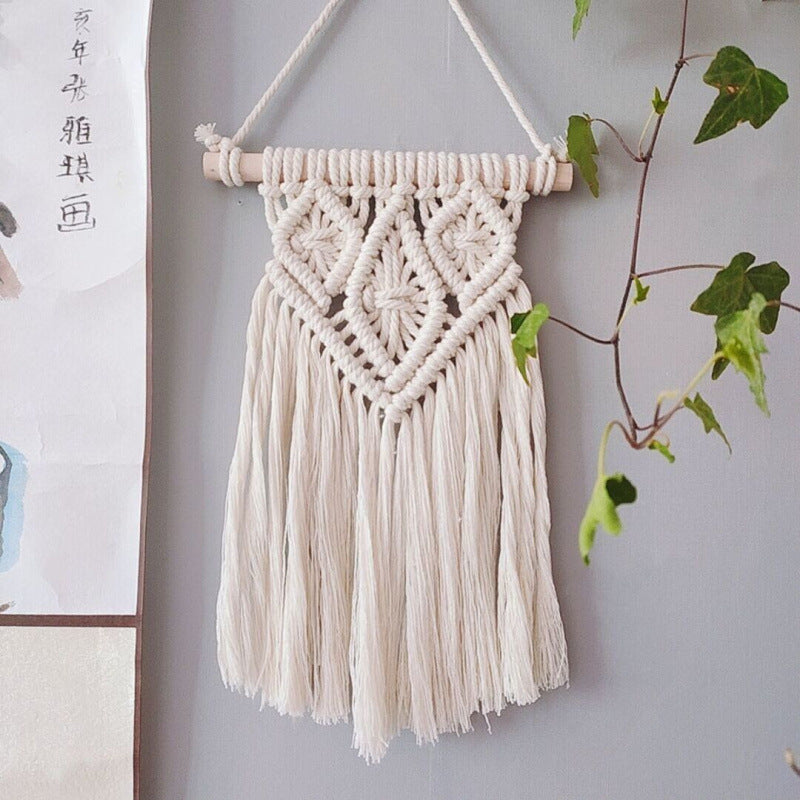 Ins Nordic Style Woven Wall Hanging Handmade Wall Decoration