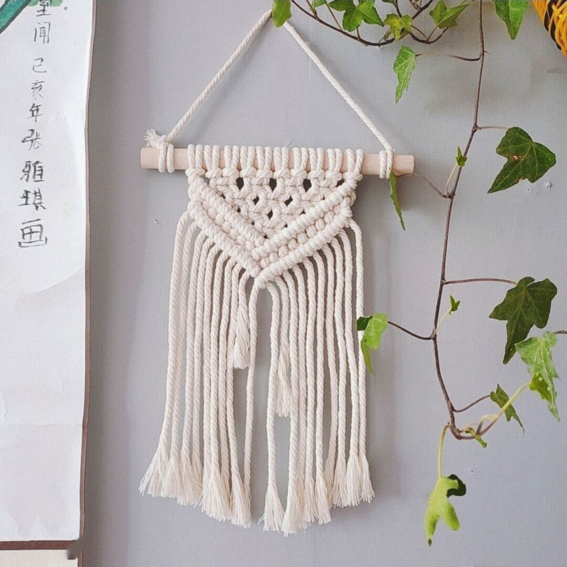 Ins Nordic Style Woven Wall Hanging Handmade Wall Decoration