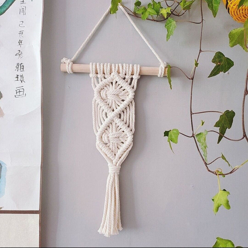 Ins Nordic Style Woven Wall Hanging Handmade Wall Decoration